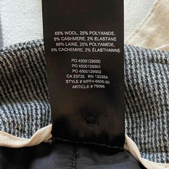 Aritzia Wool Tie-Front Pants in Heathered Grey - Picture 10 of 10